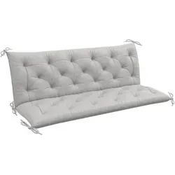 Outsunny Bankauflage 150Lx98Wx8Hcm in grau von Outsunny