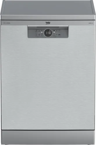 BDFN26441SC Spülmaschine - 60 cm in Silber - Geschirrspüler mit Energieeffizienz C, ideal für Haushalte mit 14 Maßgedecken und leisen 44 dB Spülgeräuschen.