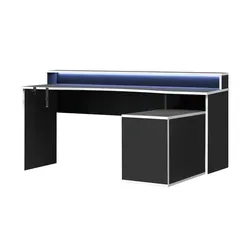 Gamingtisch Zocker 9, schwarz von Forte