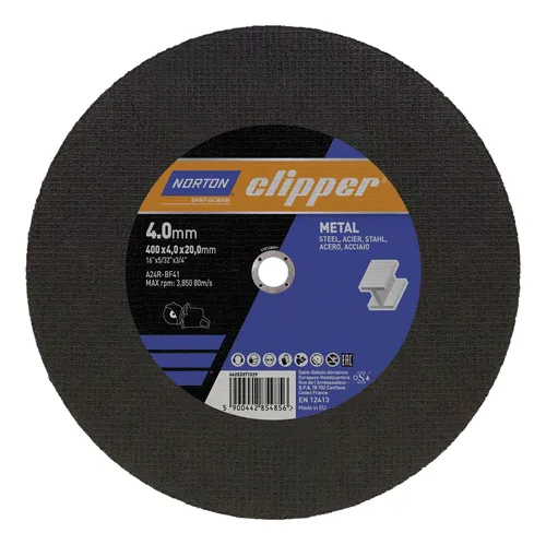 Clipper Trennscheibe Metall A24R-400 x 4 x 20 mm - 66253371529