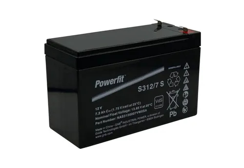 Exide Bleiakkus Powerfit S312/7S von Exide