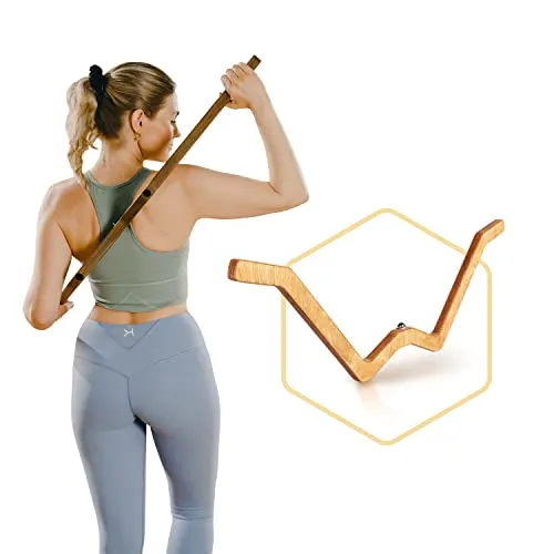 TRIGGERBOW Triggerpunkt Massagegerät für Rücken, Nacken und Schulter