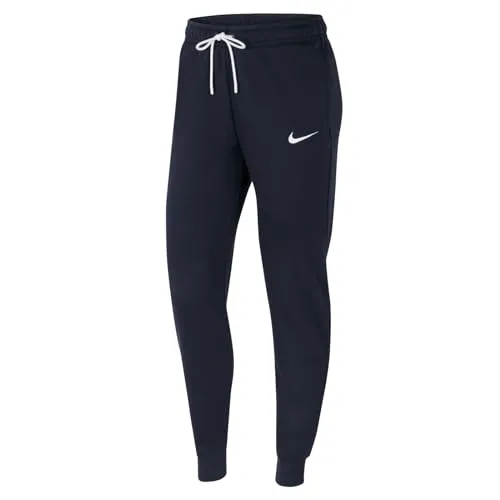 Nike Damen W Nk Flc Park20 Pant Kp Trousers, Navy, XL EU - Trainingsbekleidung mit Kordelzug für individuelle Passform und Reißverschlusstaschen für sichere Aufbewahrung, ideal für lässige Looks und aktiven Lifestyle.