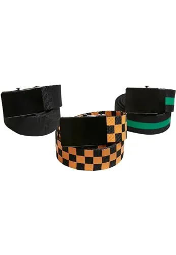 URBAN CLASSICS Hüftgürtel Urban Classics Unisex Belts Trio Kids schwarz L/XL