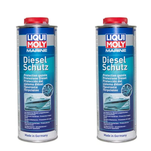 X 1 Liter LIQUI MOLY Dieselschutz Marine Diesel Schutz Additiv Dieselpest Stop 2