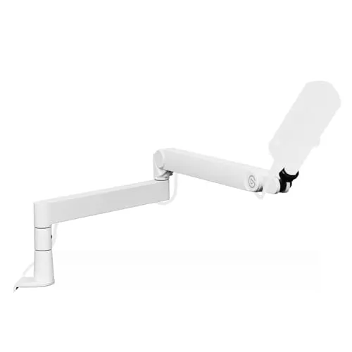 Elgato Wave Mic Arm Pro White – 360° drehbarer Mikrofonarm von Elgato
