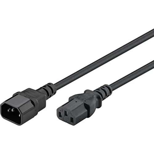Verlängerungskabel Schwarz von Goobay