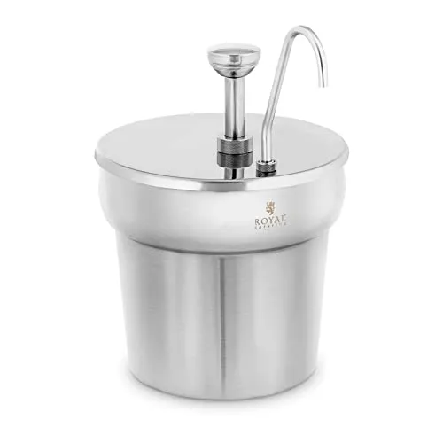 Royal Catering Saucenspender 6,6 l aus Edelstahl