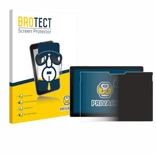 BROTECT Anti-Spy Blickschutzfolie für Microsoft Surface Pro 7 Privacy Screen Protector [Displayschutz-Folie, Sichtschutz, Blaulichtfilter]