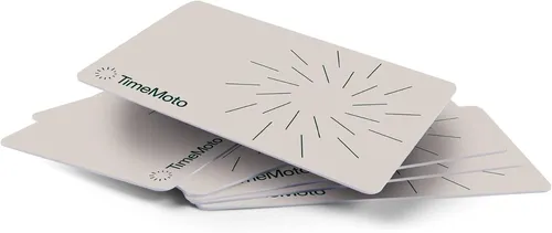 Safescan RF-100 Funkfrequenz Identifizierung - 25 Stück für TA-810 TA-850 - Arbeitszeiterfassung, ideal für TimeMoto Systeme mit 125 kHz Funkstandard und einem maximalen Leseabstand von 7 cm, kompakt in Scheckkartengröße.