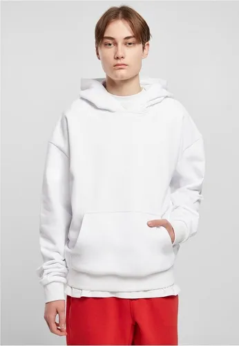 Urban Classics Herren Ultra Heavy Hoody Sweatshirt XXL, Weiß - Kapuzenpullover für Herren, aus schwerer Baumwolle für ultimativen Komfort, Oversize Fit mit langen Ärmeln und praktischer Känguru-Tasche.