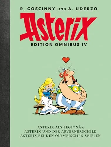 Asterix Edition Omnibus IV: Die Werkausgabe mit Leinenrücken - Erleben Sie die Asterix Edition Omnibus IV mit hochwertigen Geschichten und Leinenrücken. Ideal für Sammler und Fans, die die Abenteuer von Asterix und Obelix genießen möchten.
