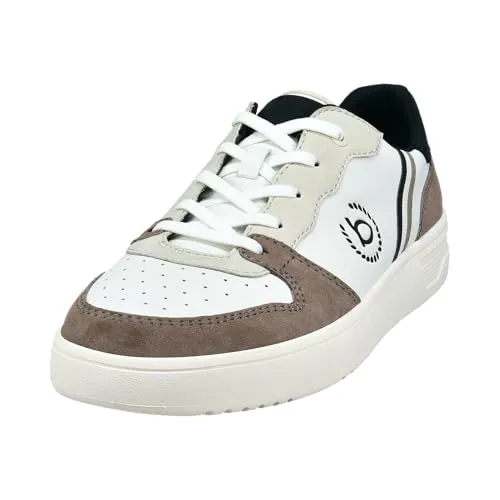 bugatti Herren Schnürstiefel in weiß von Bugatti