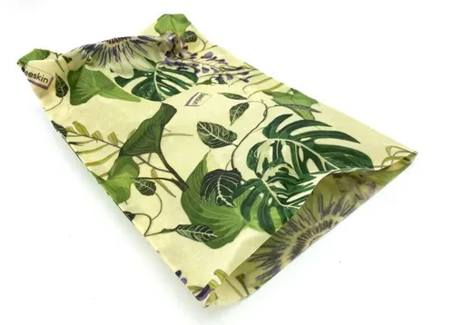 beeskin Bienenwachsbeutel Größe S 18 x 28 cm Aufbewahrung für Lebensmittel passi