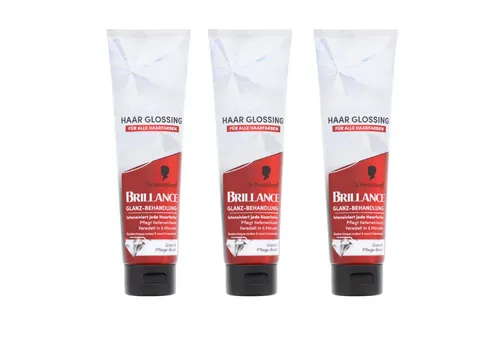 Schwarzkopf Haarmaske 3 x Schwarzkopf Brillance Haar Glossing je 150ml für jede Haarfarbe