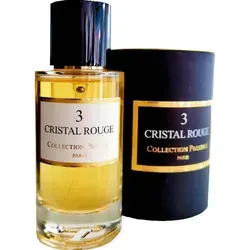 Collection Prestige Paris 3 Cristal Rouge Eau de Parfum 50ml