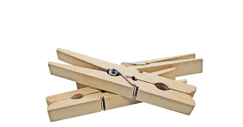 Peggy Perfect Wäscheklammern aus Holz Länge: 100 mm aus Buchenholz 20 Stück