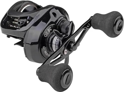 Spro OX Linkshand Baitcaster Rolle zum Spinnangeln, Multirolle für Hechte, Raubfischrolle, Spinnrolle zum Kunstköderangeln