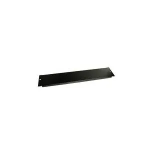 StarTech.com Rackblende 1HE - Blindblende - 19 Zoll Rackblende - Schwarz (BLANKB2) - Computer- & Server-Racks, 2U Blindpanel für optimale Kämmbarkeit und einfache Montage mit M6-Schrauben und Käfigmuttern.