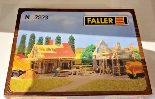 Faller N 2223, eingeschweißte OVP, Bausatz Häuser im Bau, siehe Fotos