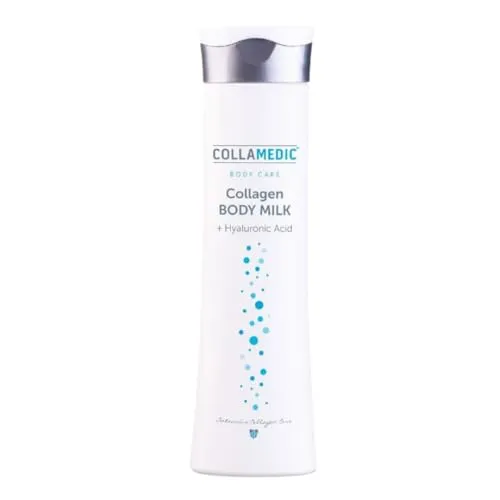 COLLAMEDIC Body Lotion mit Kollagen, Anti-Aging Body Lotion für jeden Tag, Boost Body, Körperlotion spendet Feuchtigkeit, strafft und verjüngt die Haut, 300ml