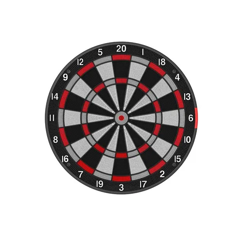 Kings Dart Dartscheibe Smart-Dartboard A1 - Zielscheiben mit innovativer App für spannendes Dartspiel gegen Spieler weltweit, inklusive Turniermodus und Animationen.
