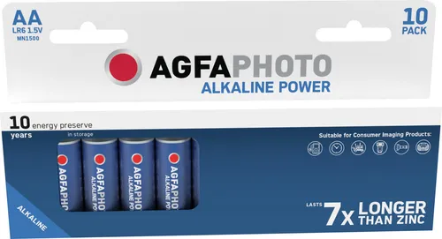 AGFA PHOTO Mignon-Alkaline 10erPack AA LR06 1.5V