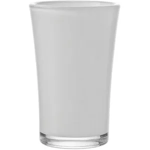 LEONARDO Vase Bloom 073752 - 22cm Weiß - Vasen, massiver Eisboden für Stabilität und ein bunter Frischekick, der Ihr Zuhause im Frühjahr zum Blühen bringt!