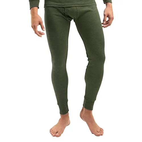 MT Herren Ski- und Thermounterhose Winter Unterhose - Olive XXL