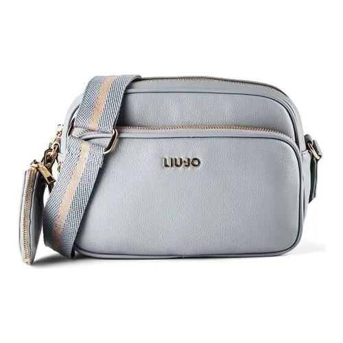 Liu Jo Achala Umhängetasche M 23 cm in Grün - Stylische Umhängetasche für Damen aus robustem Polyurethan, mit praktischem Reißverschluss und abnehmbarem, verstellbarem Riemen. Ideal für den Alltag und elegante Anlässe.