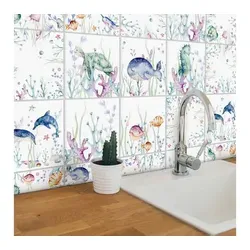 K&L Wall Art Fliesenaufkleber Set von Wall Art