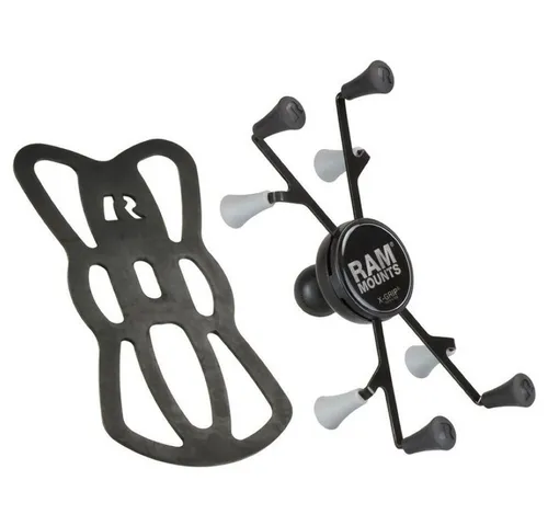 RAM Mounts X-Grip Halteklammer für Tablets (7-8 Zoll) - Stabile Fahrzeughalterung für Tablets (7-8 Zoll) mit Gummi-Fingern für sicheren Halt. Universell einsetzbar und schwenk- sowie neigbar für optimalen Zugriff.