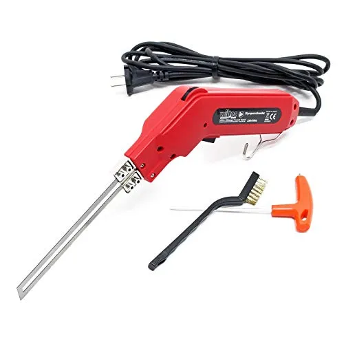 Wiltec Styroporschneider 150W - Drahtschneider mit schnellem Aufheizen in 5-8 Sekunden und einer Maximaltemperatur von 600°C, ideal für präzise Schnitte in Styropor und Styrodur.