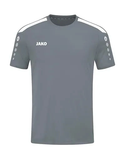 JAKO Herren Trikot Power (Kurzarm), Steingrau, 3XL