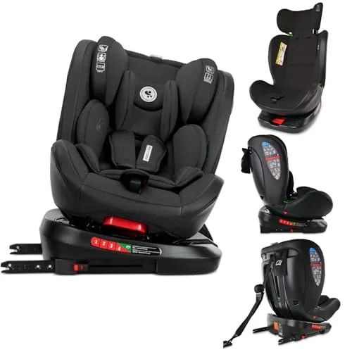 Lorelli Nebula Auto Kindersitz mit Isofix, 360° drehbar, 0-36 kg