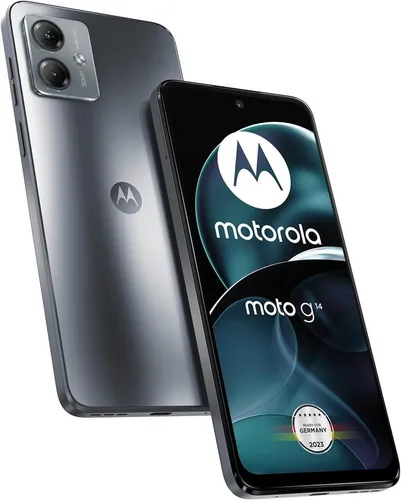 Motorola Moto G14 Smartphone 128+4GB grau