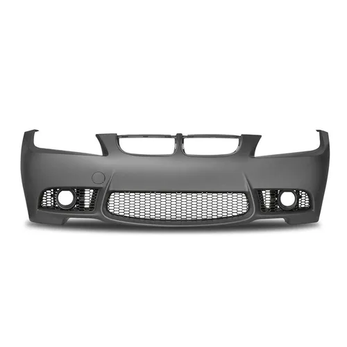 JOM Frontstoßstange für BMW E90/E91 2005-2008 in Schwarz - Hochwertige Frontstoßstange im Sport-Design, perfekt für BMW E90/E91 (2005-2008). Robustes Kunststoffmaterial sorgt für Langlebigkeit und optimale Passform.