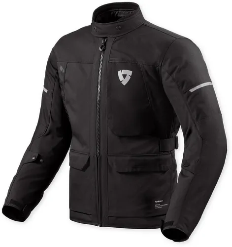 Revit Convergent H2O Motorradjacke Touringjacke Schwarz Gr. XL - Hochwertige Touringjacke in Größe XL, wasserdicht und atmungsaktiv. Mit herausnehmbaren Protektoren und verstellbarer Passform für optimalen Tragekomfort. Ideal für jede Jahreszeit.