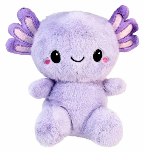 Axolotl Kuscheltier lila