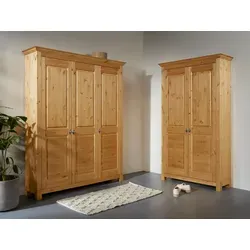 Home affaire Schuhschrank Rauna aus massiver Kiefer in beige von Home Affaire