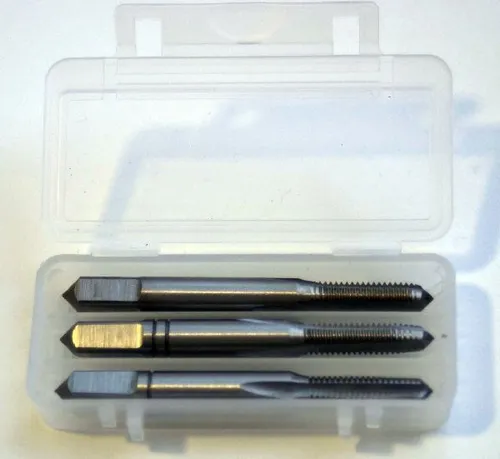 Hand-Gewindebohrer Set Satz (3Stk) M6x1,0 HSS DIN352 Rechts Rechtsgewinde