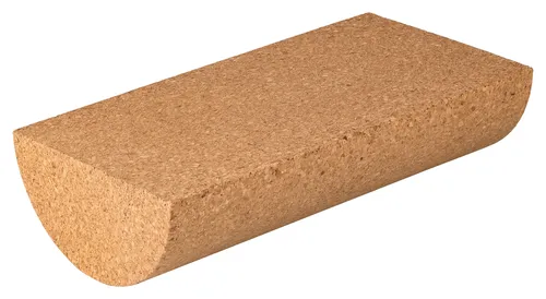 Halbe Kork Rolle für Balance-Boards (300x75mm) von Kork-Deko