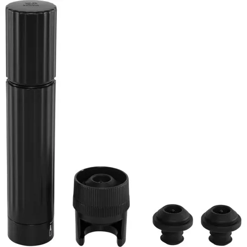 Peugeot PRESERVE Vakuumpumpe für Wein & Champagner - Manuelle Vakuumpumpe aus robustem ABS, ideal zum Frischhalten von Wein und Champagner. Kompakt (20 cm) und ohne Batterien, perfekt für Weinliebhaber.