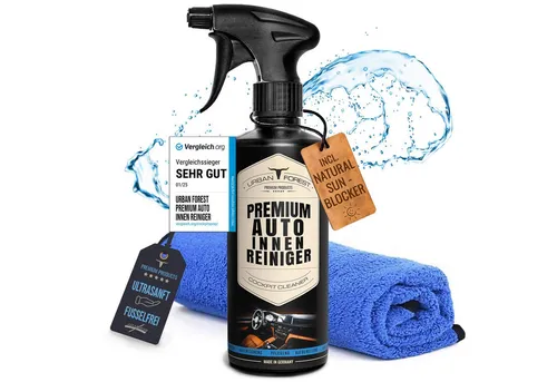 URBAN FOREST Auto Innenraumreiniger für Cockpitpflege & Innenraumpflege 500ml Auto-Reinigungsmittel