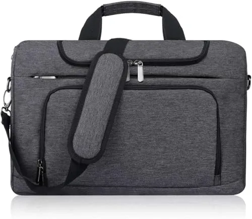 BERTASCHE Laptoptasche 14 Zoll Notebooktasche Schulter Tasche für Uni Arbeit Business