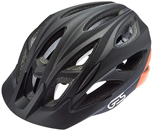 Ges REVO Helm, Sport, Schwarz/Orange (Mehrfarbig), M