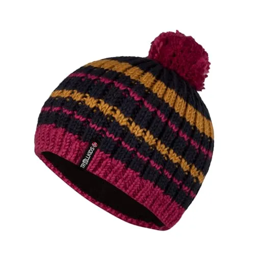 Trollkids Kids Hafjell Bobble Cap 50, Navy/Bronze