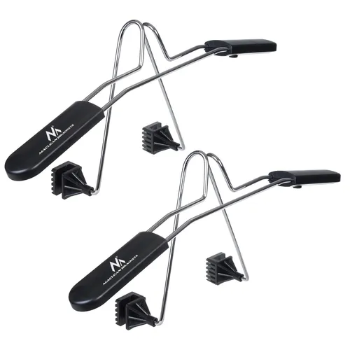 Universal Autokleiderbügel Maclean Kopfstütze 2er Set MC-870 - Praktisches 2er Set für die Kopfstütze, verchromt und universell einsetzbar. Ideal für Ordnung im Auto und zur sicheren Aufbewahrung von Kleidung während der Fahrt.