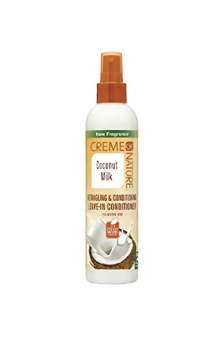 Crème Of Nature Coconut Milk Leave In Conditioner, 240 ml, Weiß