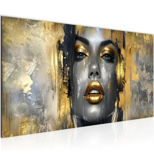 Poster & Bildende Kunst Gold von Runa Art